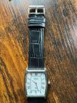 Seiko Vintage Men's Slim White Dial Dress Watch