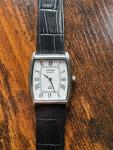 Seiko Vintage Men's Slim White Dial Dress Watch