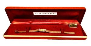 Jules Jurgensen Vintage Women's Diamond Bezel Watch