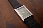 Vintage Seiko Slim Tank Green Dial Dress Watch
