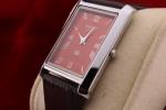 Vintage Seiko Slim Quartz Red Dial Dress Watch