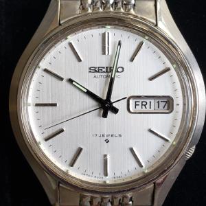 Seiko Men's Vintage Automatic Silver Watch