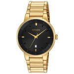 Classic Gold-Tone Stainless Steel Citizen Quartz Watch