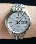 Seiko Men's Vintage Automatic Silver Watch
