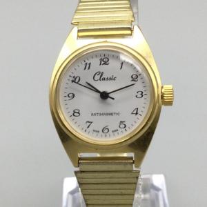 Vintage Gold Tone Women's Manual Wind Watch