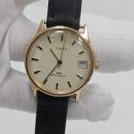 Timex Vintage Men's Gold Tone Mechanical Dress Watch