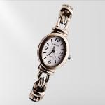 Timex Women's Vintage Silver Oval Bracelet Watch