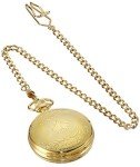 Charles-Hubert Paris Gold-Plated Pocket Watch