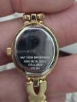 Vintage Belair Women's Gold Tone Watch with Diamonds