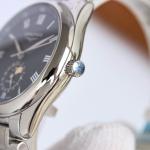 Loginess Classic Stainless Steel 40mm Wristwatch