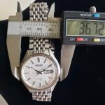 Seiko Men's Vintage Automatic Silver Watch