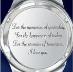 Timeless Love Vintage Watch with Genuine Diamonds