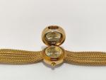 Vintage Anne Klein Crystal Bracelet Watch with Hidden Dial