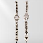 Timex Women's Vintage Silver Oval Bracelet Watch