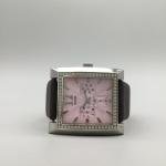 Guess Vintage Timeless Beauty Watch with Leather Strap