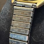 Hamilton 9162 Men’s Gold-Plated Quartz Vintage Watch