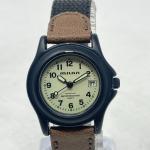 Vintage Milan Women's Field Watch 29mm Black/Brown