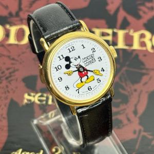 Mickey Mouse Vintage Swiss Mechanical Watch