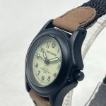 Vintage Milan Women's Field Watch 29mm Black/Brown