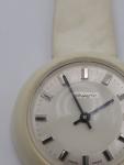 Vintage Dynasty Swiss Mechanical Watch with White Band