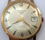 Vintage VOUMARD 17 Jewels Calendar Men's Watch