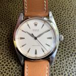 Vintage Rolex Oyster 35.5mm Stainless Steel Watch