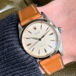 Vintage Rolex Oyster 35.5mm Stainless Steel Watch