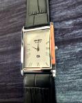 Vintage Tank Rectangular White Dial Men's Dress Watch