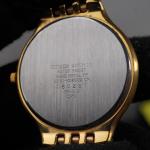 Citizen Vintage CQ Black Gold Quartz Watch 35mm