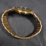 Citizen Vintage CQ Black Gold Quartz Watch 35mm