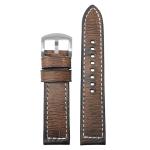 Hand Stitched Vintage Leather Watch Band Strap