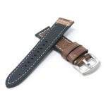 Hand Stitched Vintage Leather Watch Band Strap