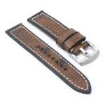 Hand Stitched Vintage Leather Watch Band Strap