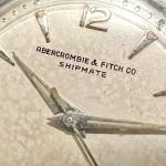 Rare Abercrombie & Fitch Shipmate Manual Wind Watch