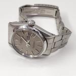 Rolex Date 34mm Silver Automatic Oyster Watch 1973