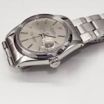 Rolex Date 34mm Silver Automatic Oyster Watch 1973