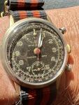 Pierce Jumbo WWII Military Pilot Chronograph 81304