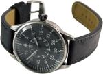 Vintage WWII Pilot Watch with Black Dial