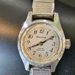 1970s Bulova Women's Windup Silver Vintage Watch