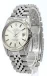 Men's Vintage ROLEX Datejust 36mm Silver Dial Watch