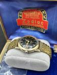 Vintage Zodiac Autographic 17J Gold Dress Watch