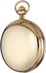 Charles-Hubert Paris Gold-Plated Mechanical Pocket Watch