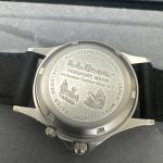 90s LL Bean Stainless Steel Military Style Watch