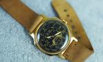 Soviet Mechanical Pobeda Men's Watch in Gold