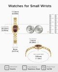 Elegant FIYTA Gold Pea Women's Vintage Watch