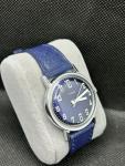 1970s Vintage Timex Mechanical Blue Dial Watch