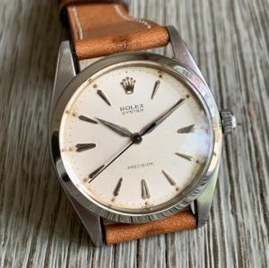 Vintage Rolex Oyster 36mm Stainless Steel Watch