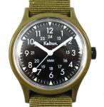 Vintage Kelton Military 24HR Manual Wind Watch