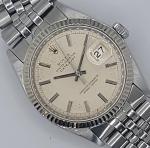 1968 Vintage Rolex Datejust 36mm White Gold Bezel