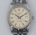 1968 Vintage Rolex Datejust 36mm White Gold Bezel